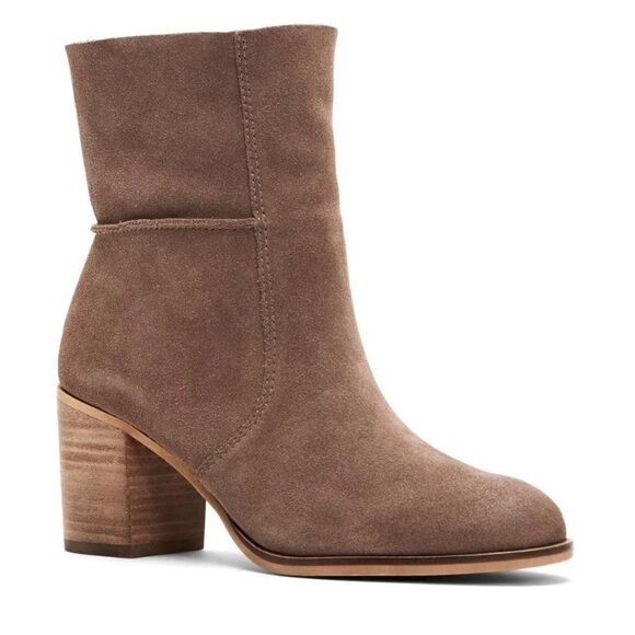Frye Phoebe Suede Slouch Mid Boot w/box. - Picture 1 of 16